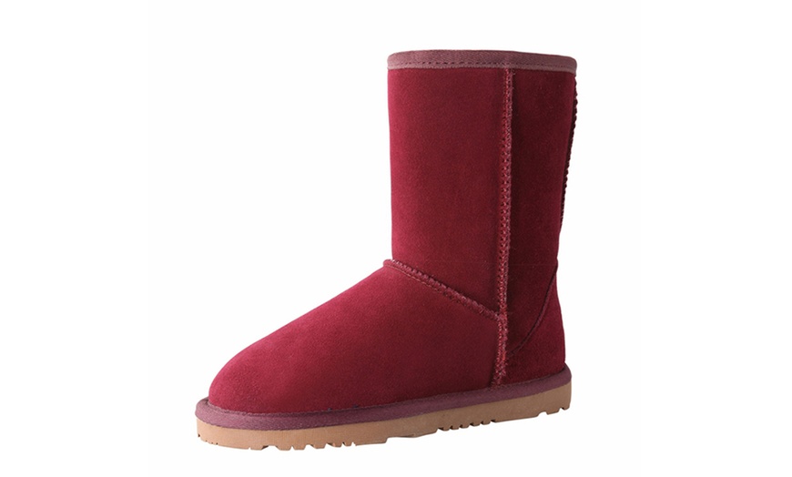 Image 12: Sheepskin and Merino Wool Boots