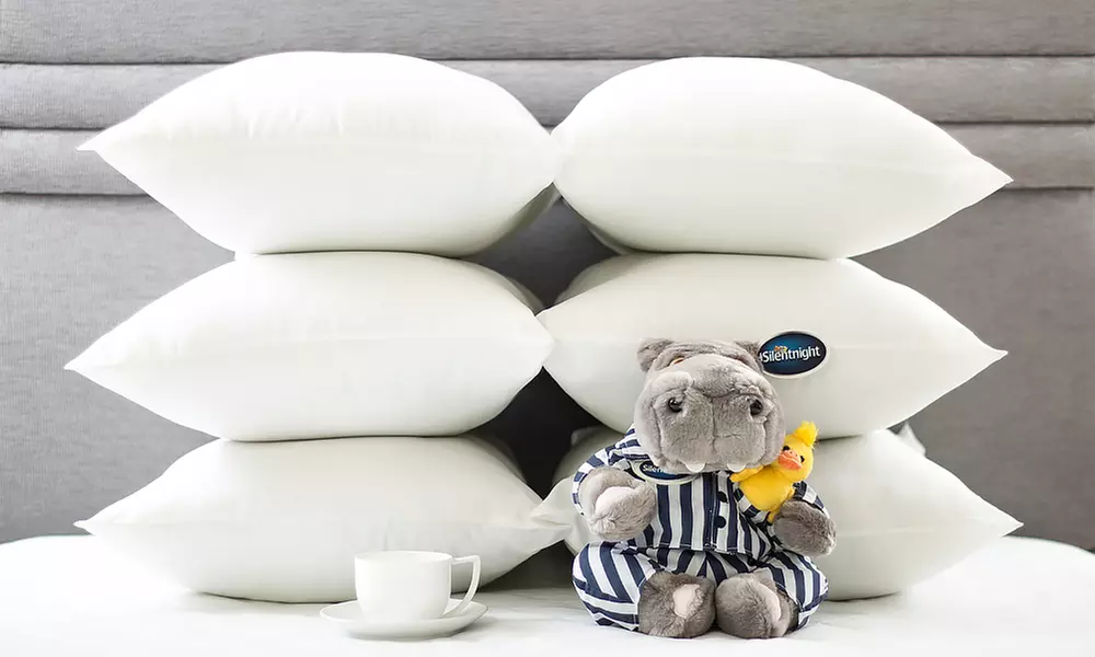 Six Silentnight Cotton Fresh Pillows for £19.99 (67% Off) - Primary Image
