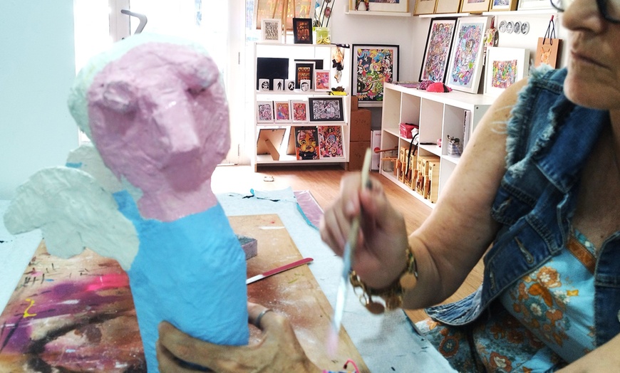 Image 6: Taller de escultura en papel maché, cuatro clases para 1 o 2 
