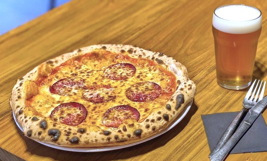 Image 7: Menú de pizza fast o completo con bebida y opción a postre