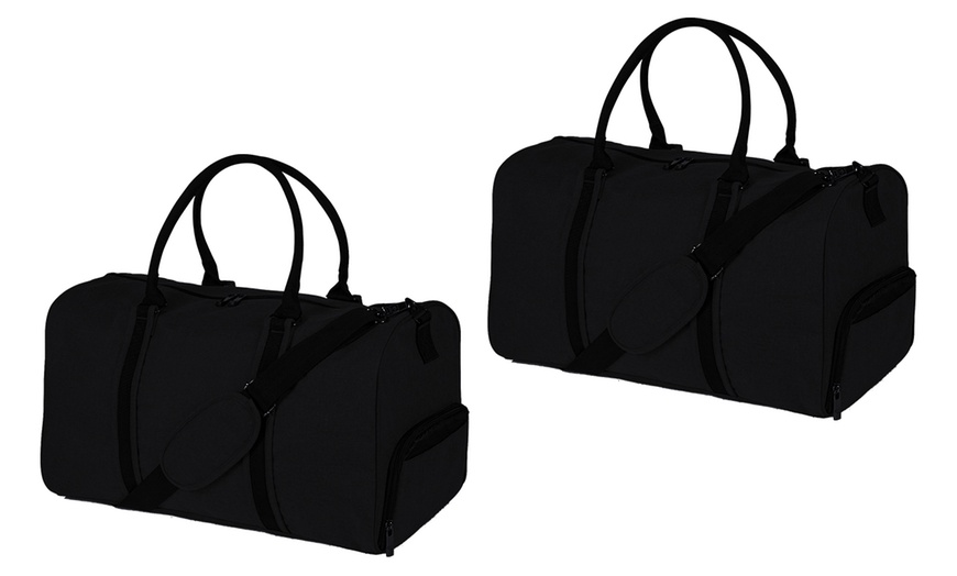 Image 5: Duffle Bag with Shoe Compartment