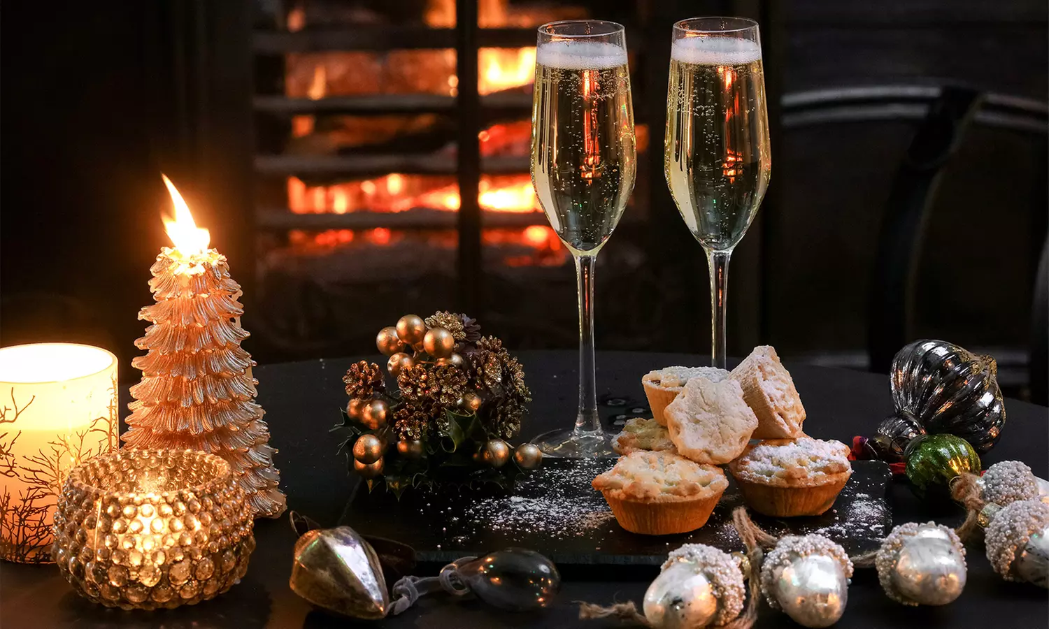Enjoy a Festive Two-Course Lunch For Two or Four People with Friends or Family at Mytton Fold Hotel - Primary Image