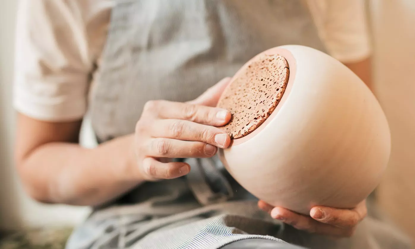 Taller de cerámica iniciación para 1, 2 o 3 personas, 90 minutos