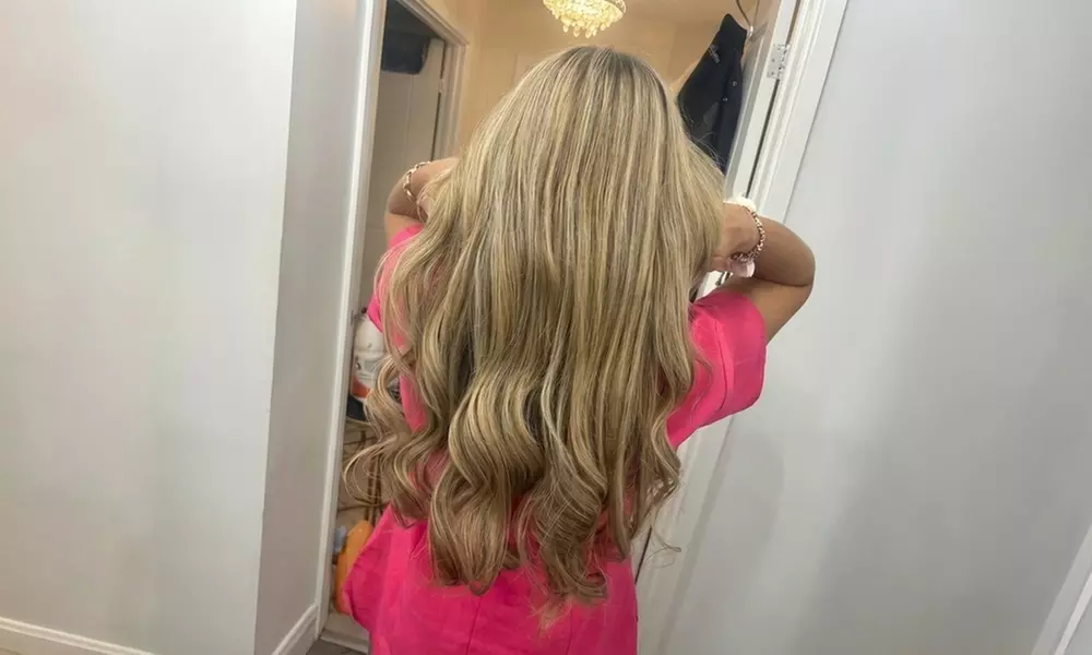 Full Head Balayage w/ Cut and Blow Dry or Moisture Treatment and More