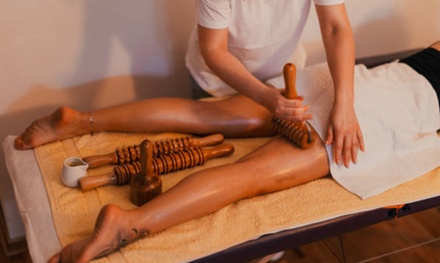 2 sesiones de 30 minutos de maderoterapia facial o corporal y radiofrecuencia - Lune Esthétique