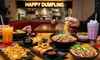 Lighting Sale Up to 30% Off on Chinese Cuisine at Happy Dumpling
