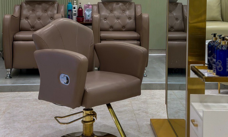 Image 2: Classic or Gelish Mani-Pedi for a Fresh Look