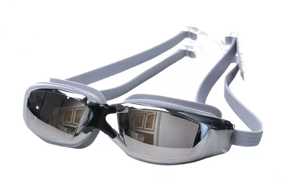 Swim Goggles, No Leaking, Anti-Fog UV Protection Swimming Goggles
