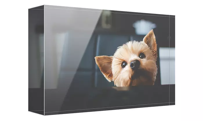 Custom Acrylic Photo Block from CanvasOnSale (Up to 80% Off) - Second Medium