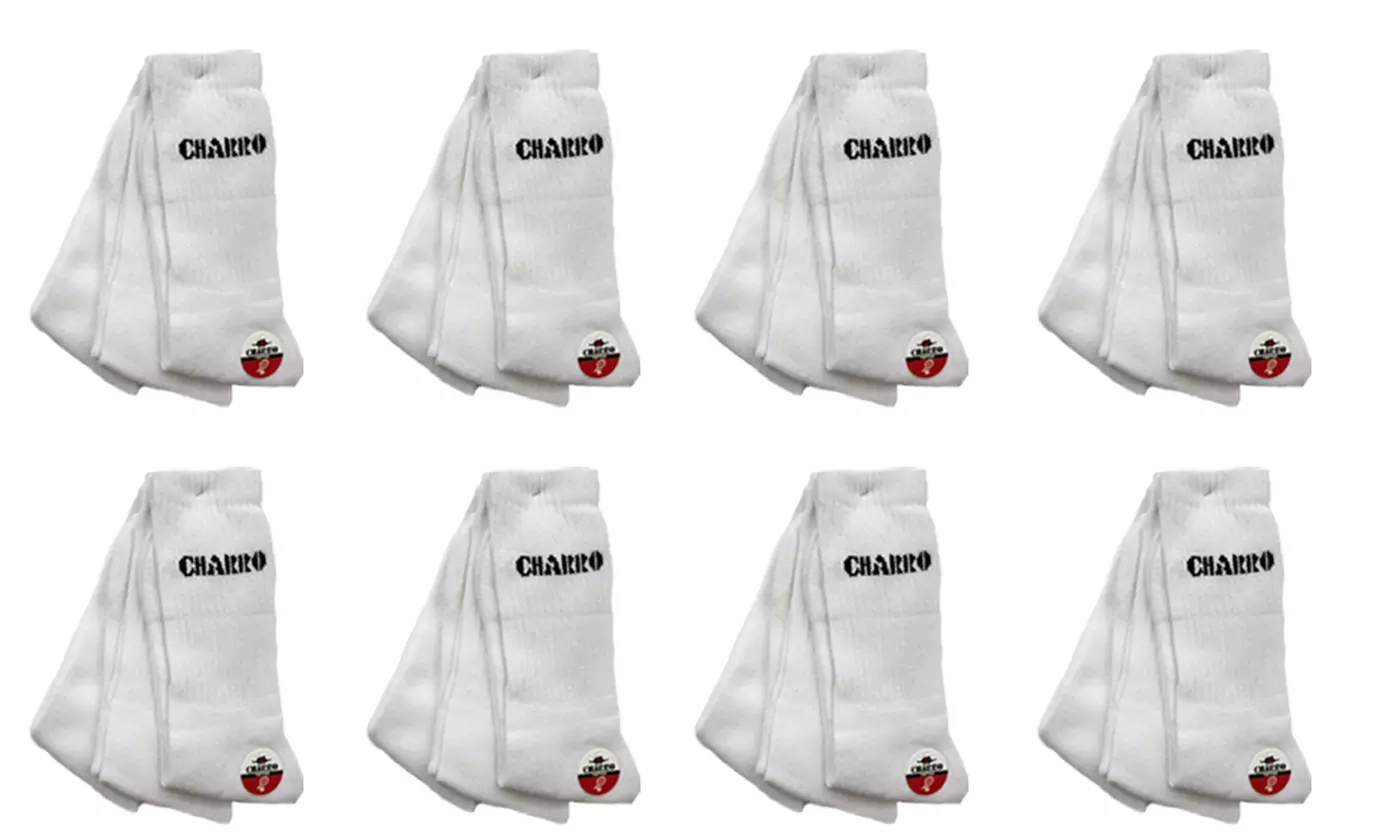 Fino a 24 calzini Charro in spugna