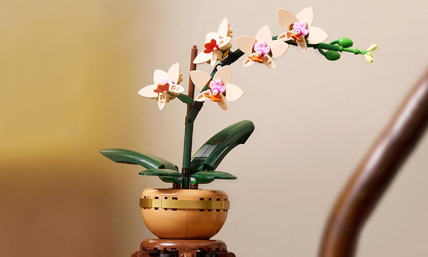 Image 5: Floral Building Block Set