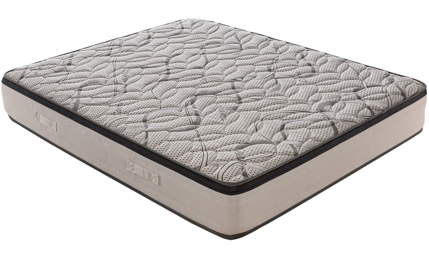 Image 2: Memory-Gel und Carbon-Matratze mit 7 Zonen