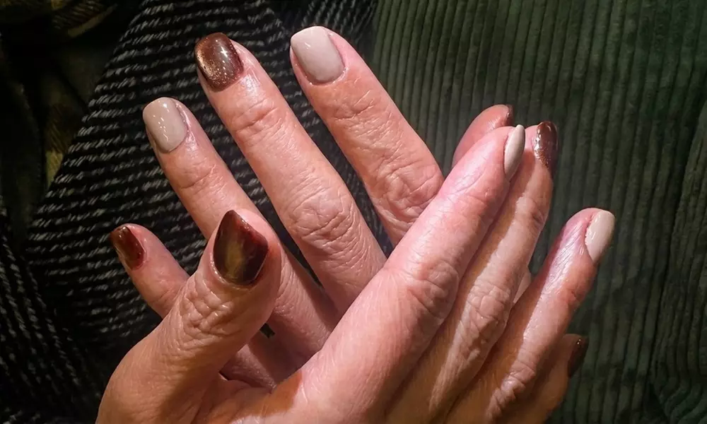 Russian Manicure or Extension & BIAB with Color Gel or Cat-Eye Design