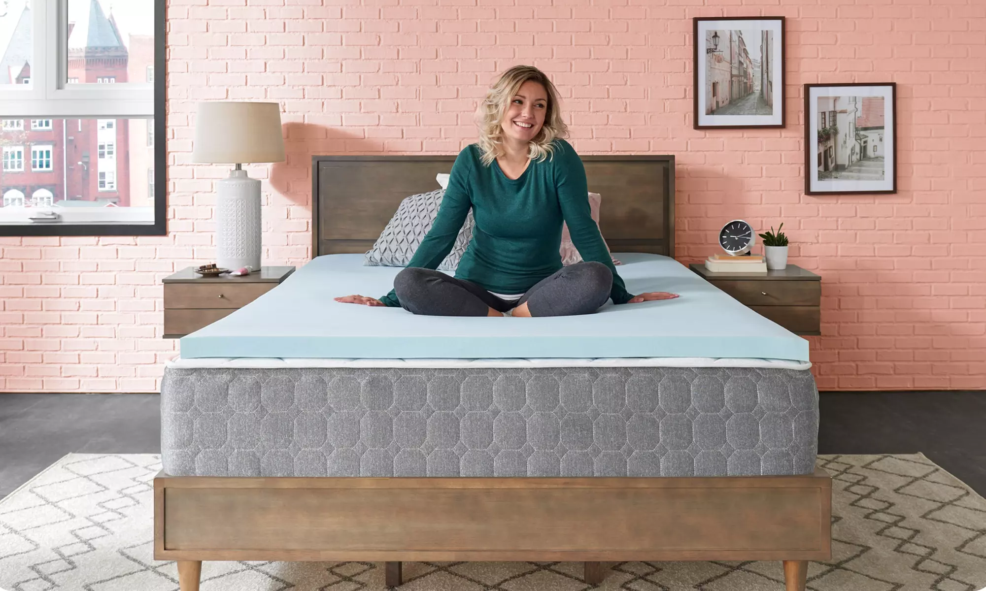 Sealy Dreamlife 2" Gel Memory Foam Mattress Topper