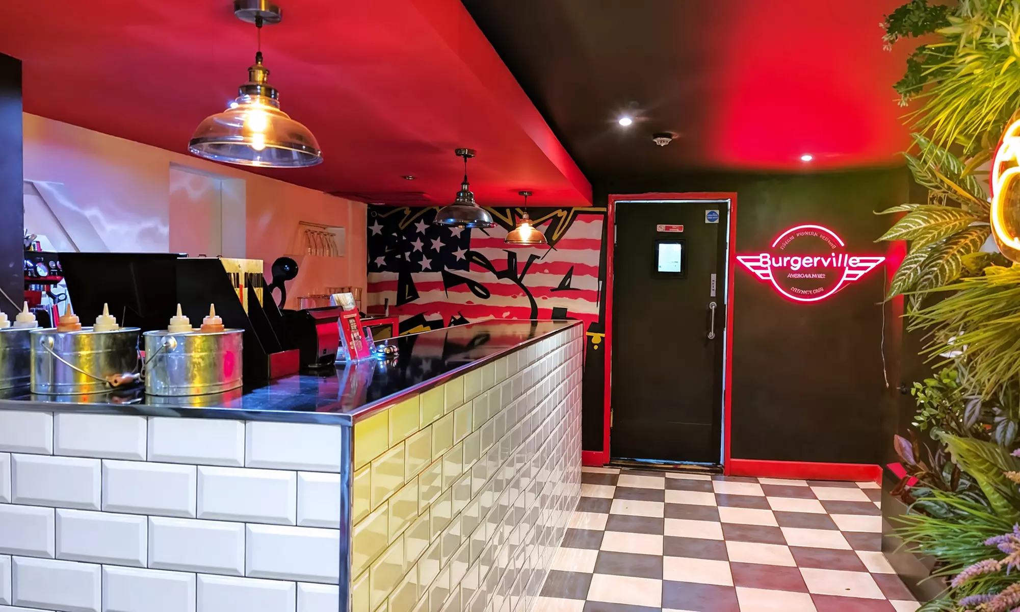 All-American Feast! Any Burgers, Side, Dessert, Shake or Soft Drink!