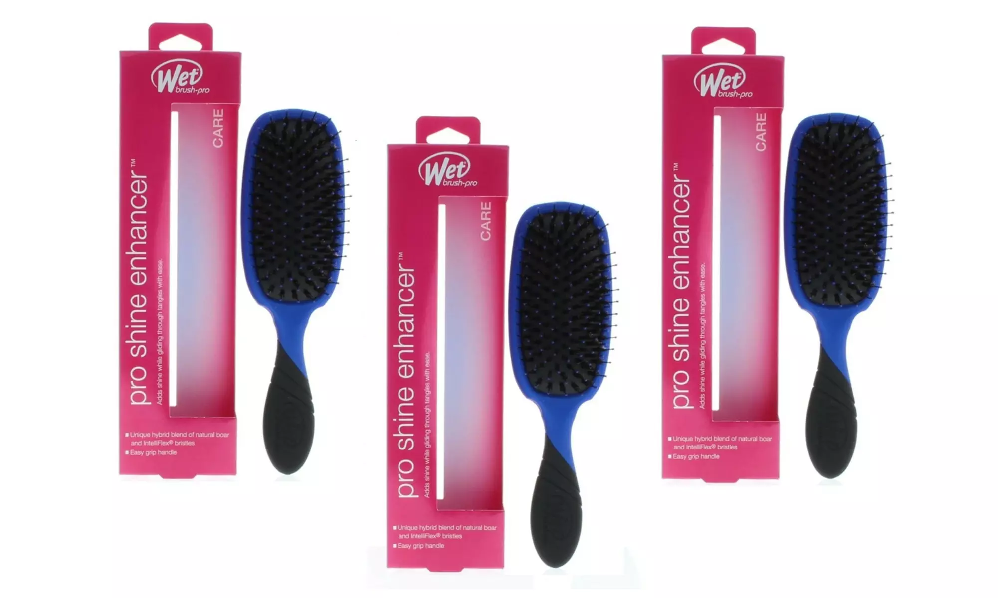 The Wet Brush Up to Three Packs of Original or Backbar or Detangler Brushes