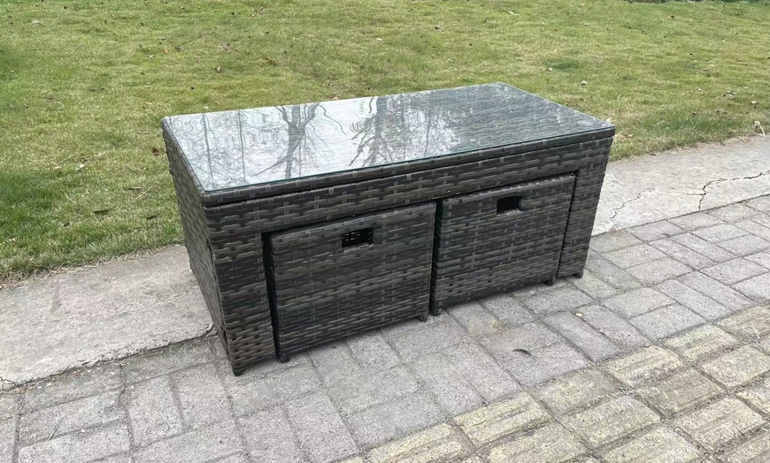 Image 5: Fimous Outdoor-Lounge Gartenmöbel-Set