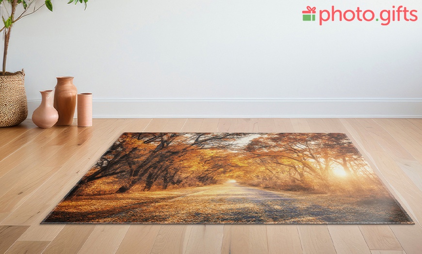 Image 2: Teppich mit eigenem Foto in der Größe nach Wahl