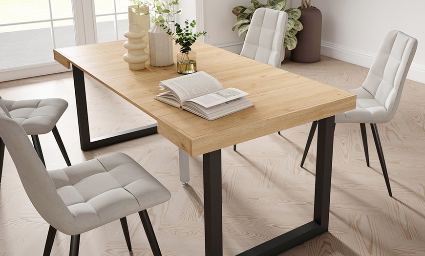 Image 5: Uitschuifbare consoletafel