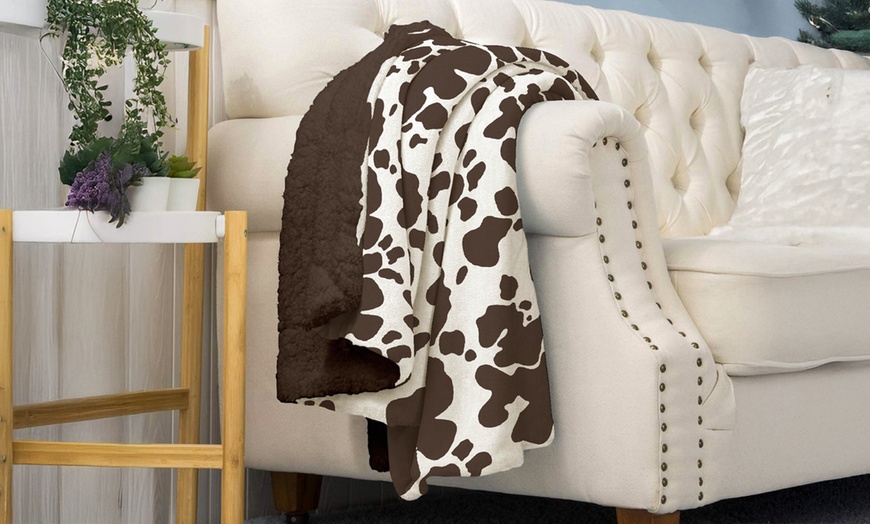 Image 8: Morbida e calda coperta in sherpa