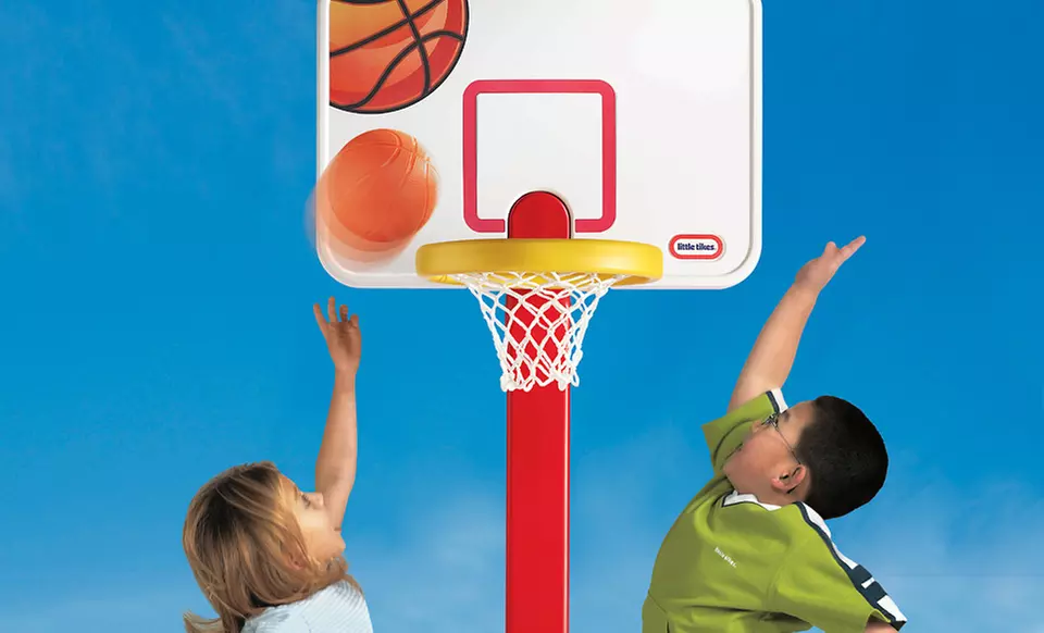 $48.99 for a Little Tikes Adjust 'n Jam Basketball Set ($50.99 List Price). Free Shipping and Returns. - Primary Image