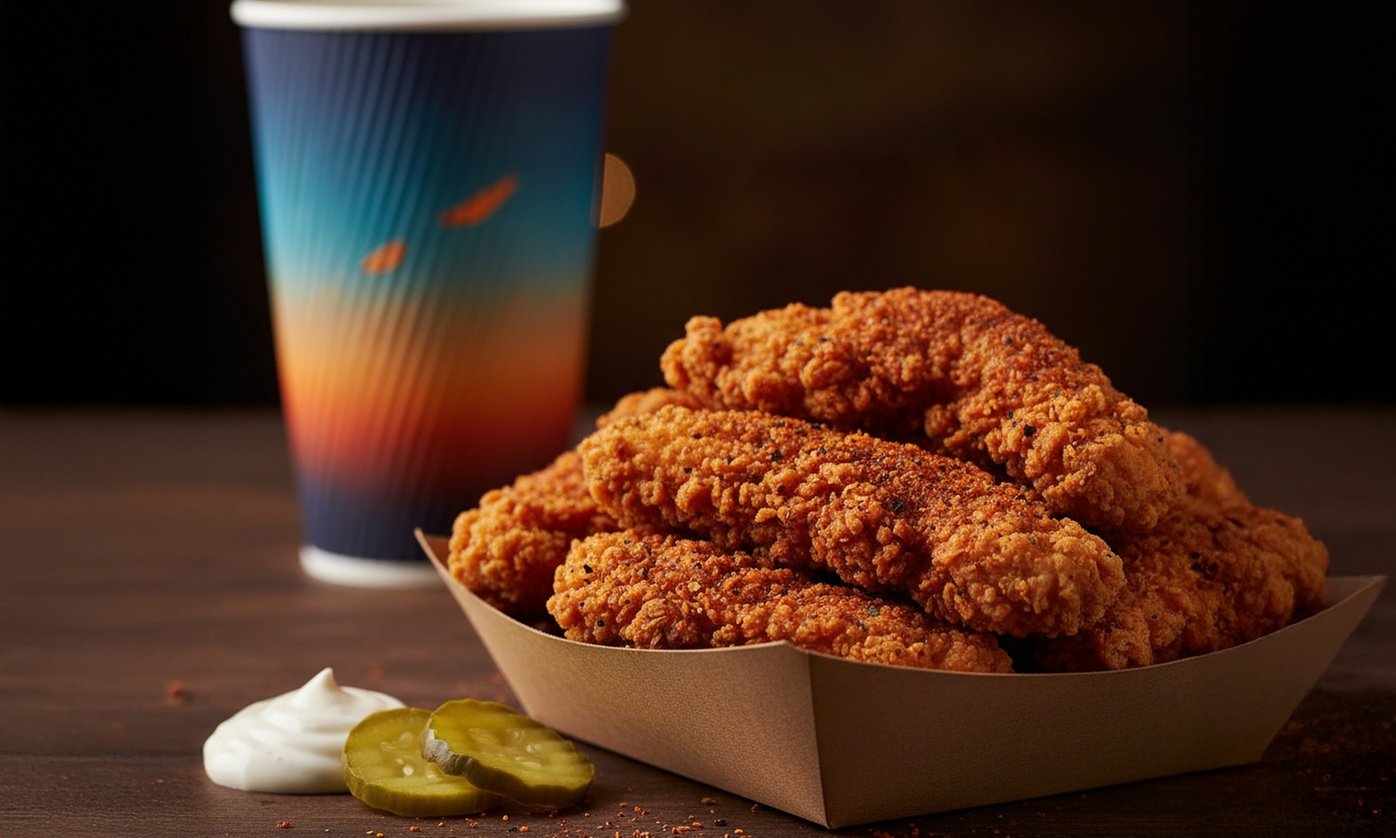Crispy Chicken for One, Two or Four People Each 2 Chicken Tenders