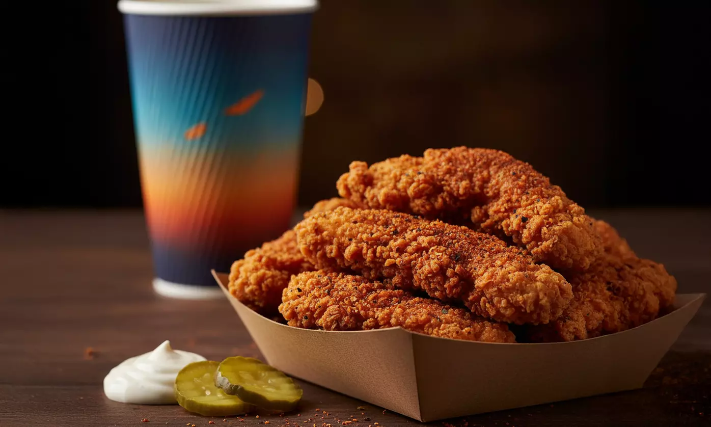 Crispy Chicken for One, Two or Four People Each 2 Chicken Tenders