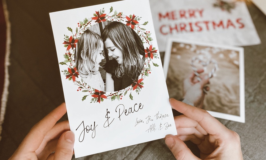 Image 6: Up to 61% Off Custom Holiday Photo Cards – Lovely Little Cards