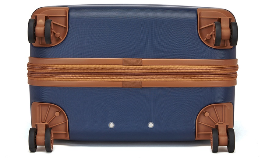 Image 26: Kono Hard Shell Suitcase One or 3-Piece Set