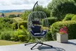 Artemis Home Wilton Outdoor Hanging Egg Pod Chair - Image 3