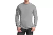 Galaxy By Harvic Men's Cotton-Blend Long Sleeve Crew Neck Tee - Second Medium