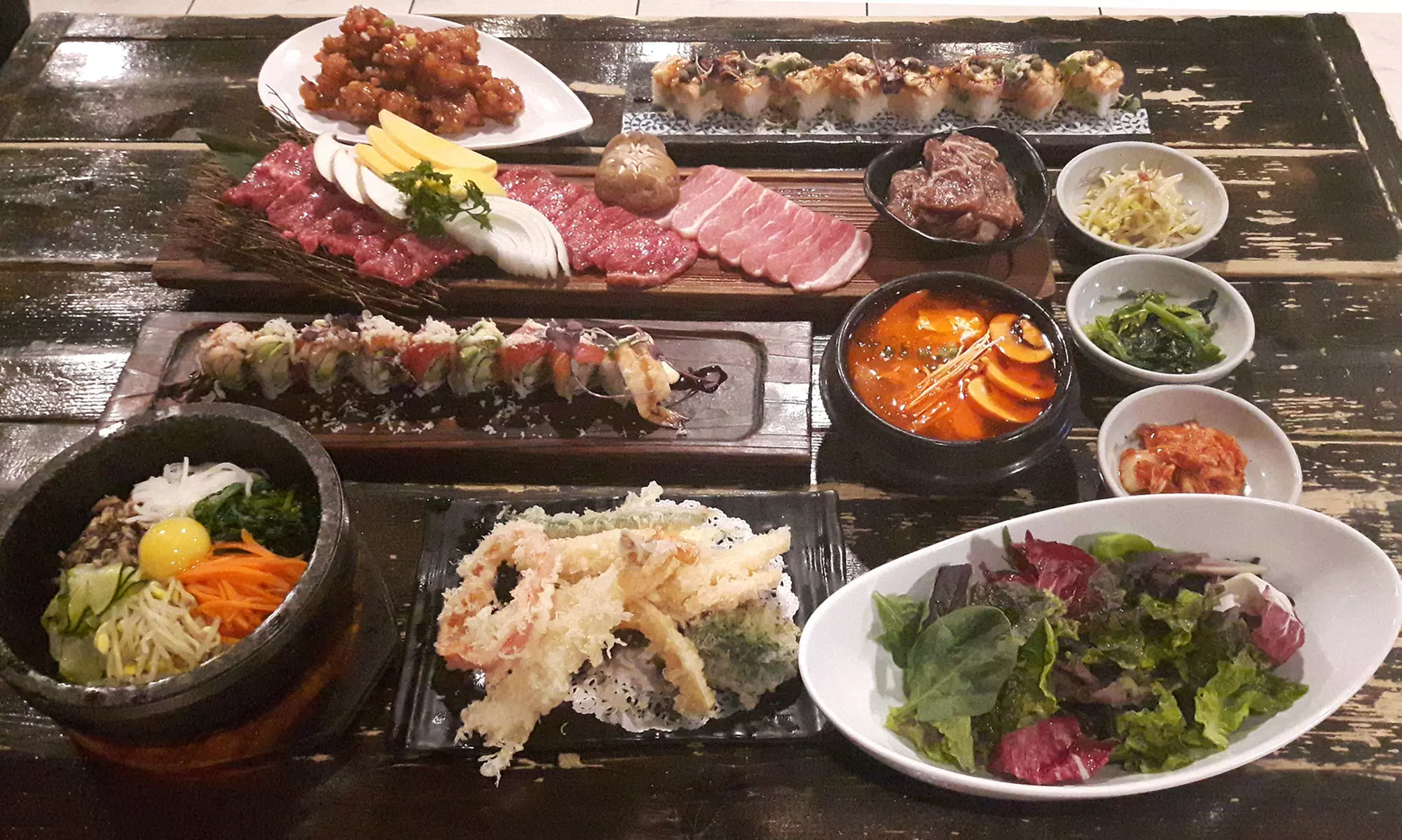 Three-Course Korean BBQ for Two, Four, or Six at Arisu (Up to 44% Off) - Primary Image