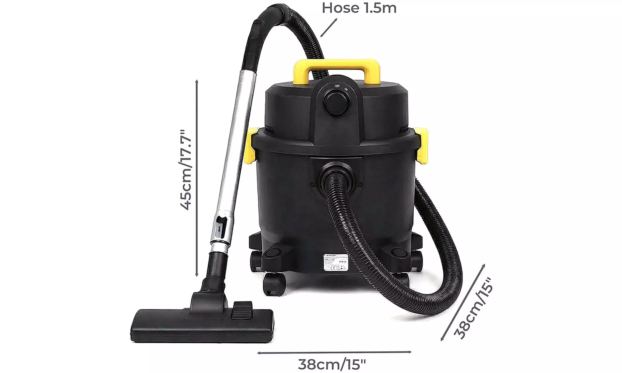 Spector High-Performance Wet and Dry Vacuum Cleaner