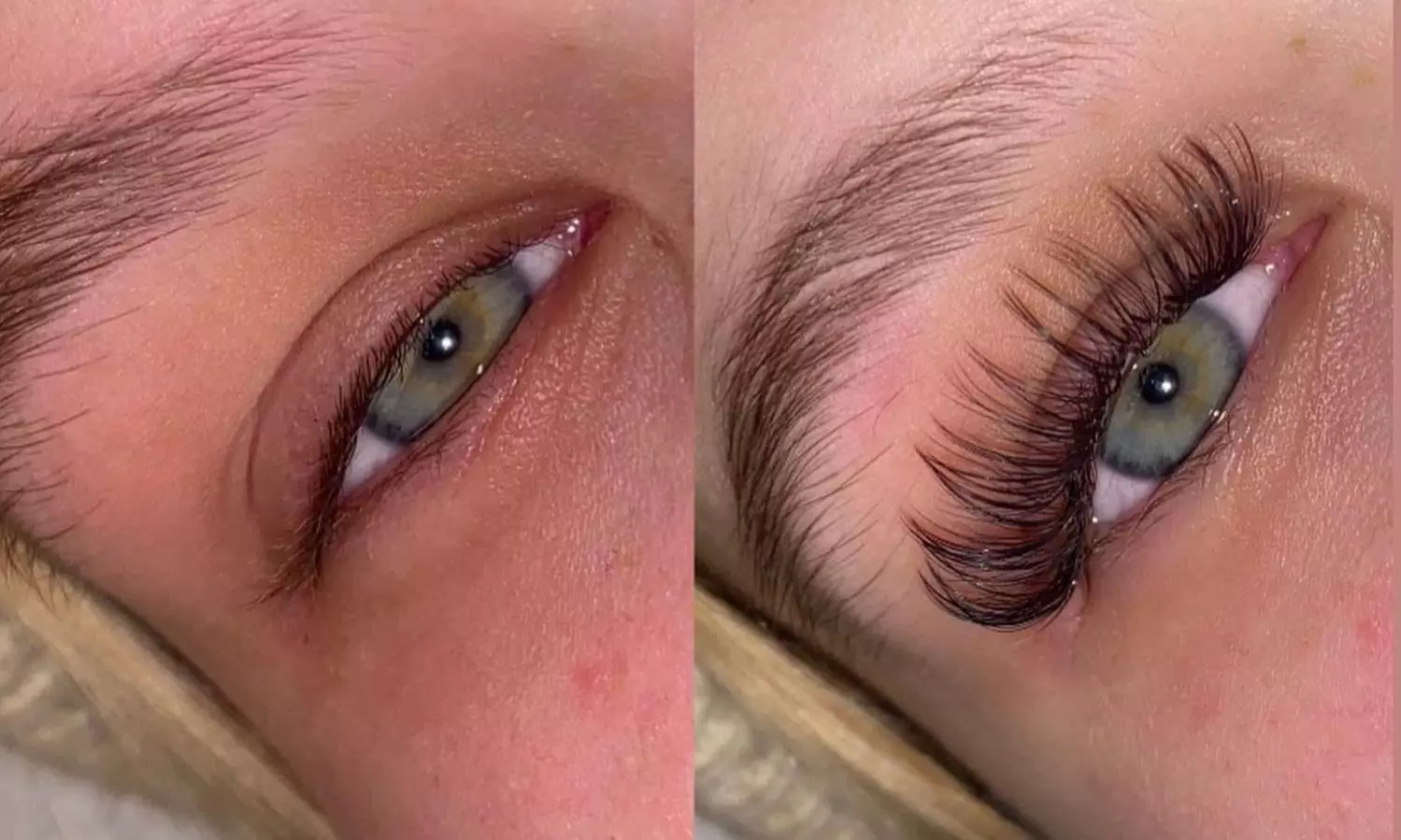 Lash Extensions 1:1- oder 2-3D Volumen mit UV Lampe, opt. + Auffüllen