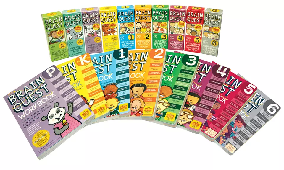 Brain Quest Deck and Workbook Sets - Primary Image