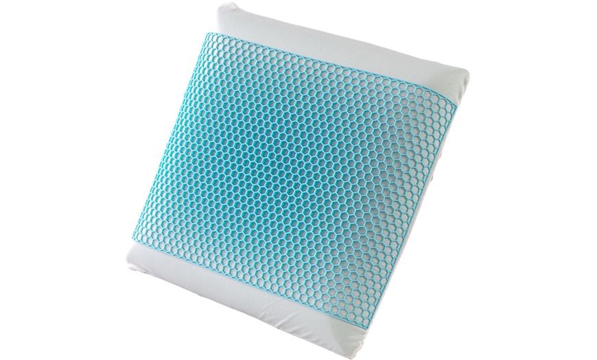 Image 3: Almohada cilíndrica de espuma viscoelástica de Sampur