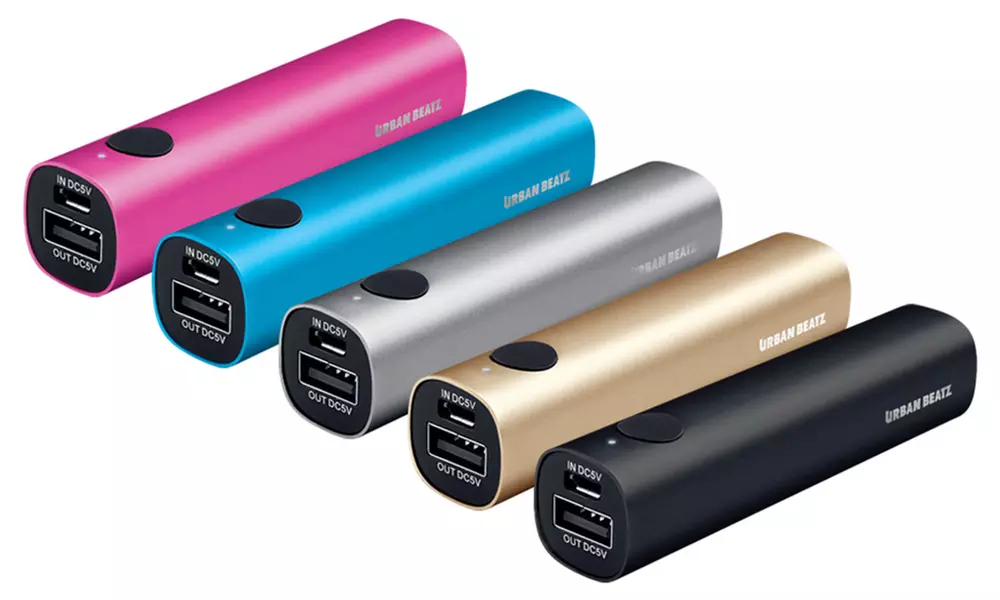 Urban Beatz 2200 mAh Portable Power Bank for Mobile Devices - Primary Image