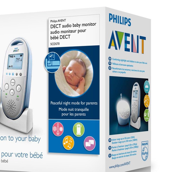 Philips Scd570 Avent Dect Audio Baby Monitor Groupon