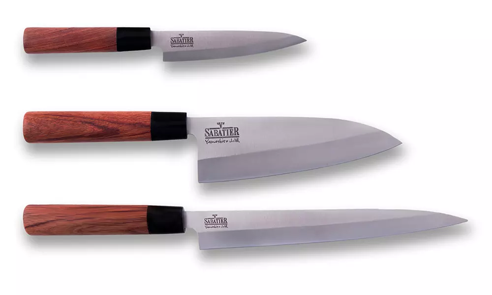 Set de 3 couteaux Japonais Sabatier à 39,90€ (78% de réduction) - Image 3