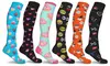 Fun and Expressive Compression Socks (3 Pairs)