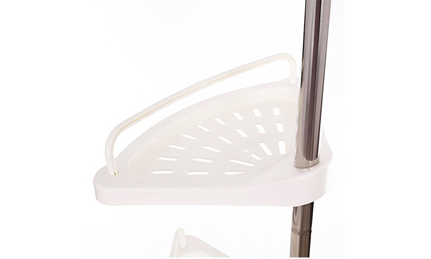 Image 3: Étagère d’angle télescopique pour douche