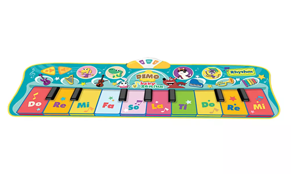 Baby Genius Step-To-Dance Piano Mat - Second Medium
