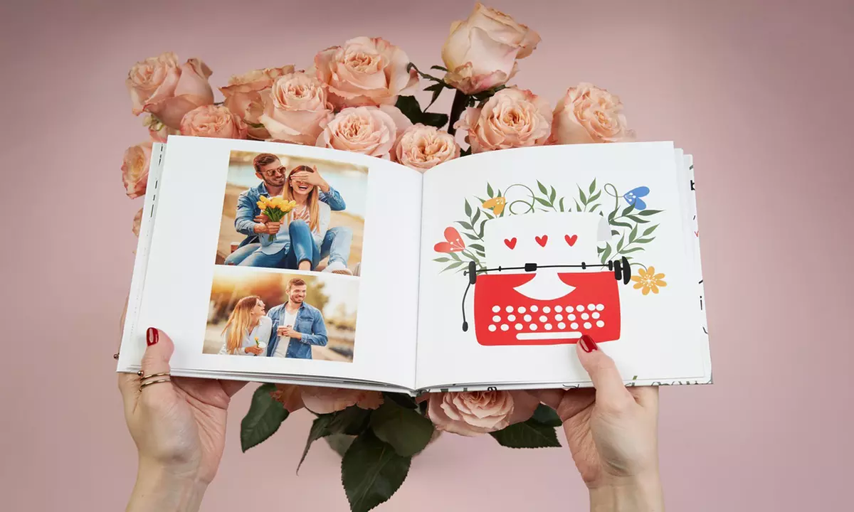 Vierkant Klassiek-fotoboek