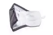 Woven Reusable Face Mask (3-6-12 Pack) w/Filters and Adjustable Ear Loops - Second Medium