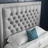 Image 5: DS Living Kingston Upholstered Soft Velvet Bed