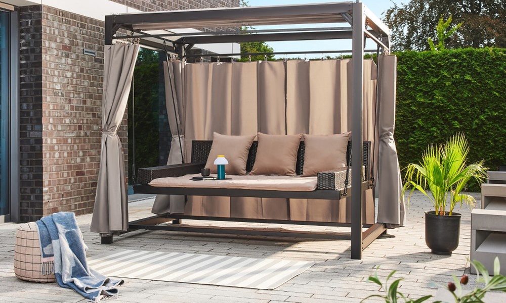 Sillón colgante exterior elegante y moderno de Home Deluxe