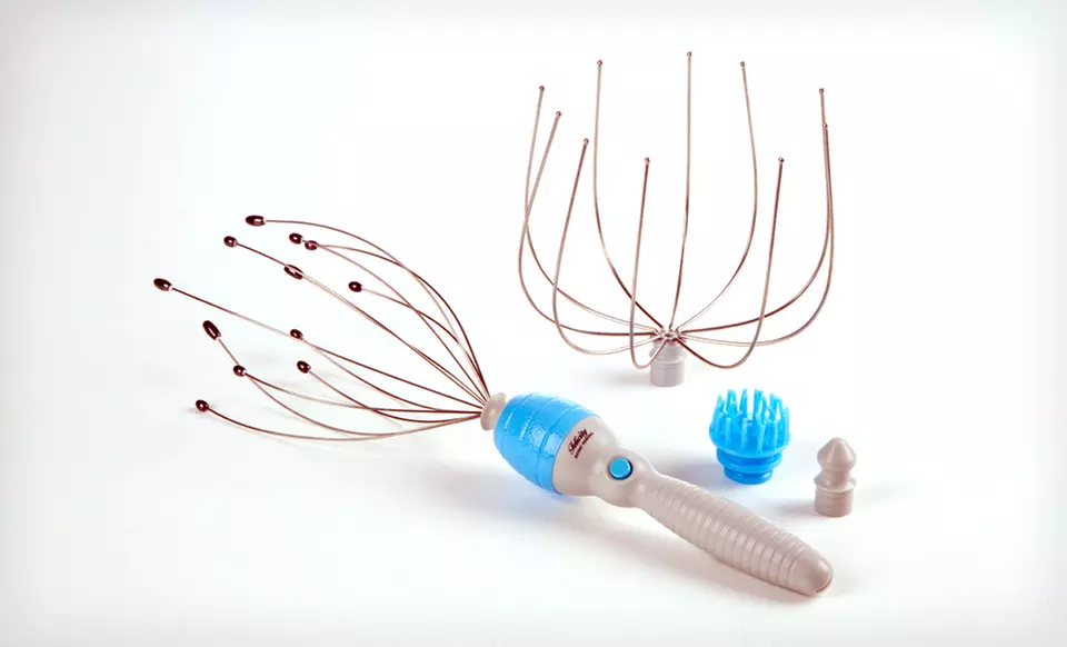 $14.99 for a 5-in-1 Portable Handheld Massager ($29.95 List Price). Free Returns. - Primary Image