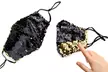6 Pack : Reversible Sequined Cotton Fashion Face Masks With Adjustable Ear Loops - Second Medium