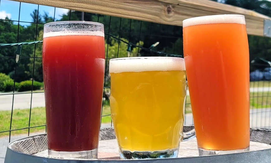 Image 3: Craft Beer Flight or $25/$50 Brewery Credit