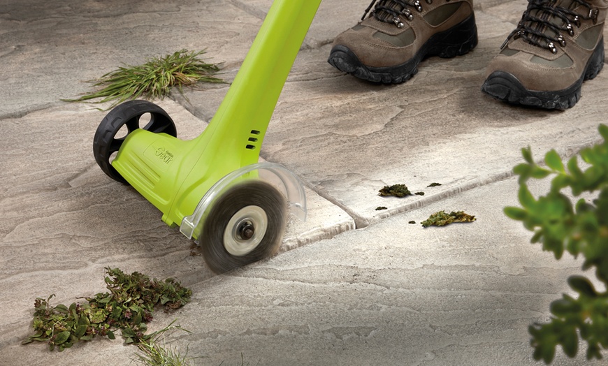 Image 4: Electric Weed Sweeper Tool: Corded or Cordless